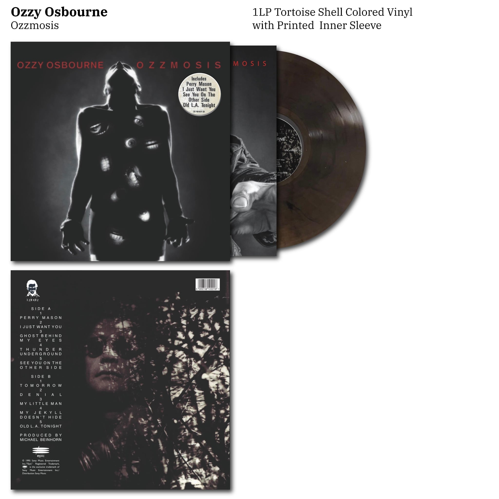 Ozzy Osbourne - Ozzmosis Vinyl