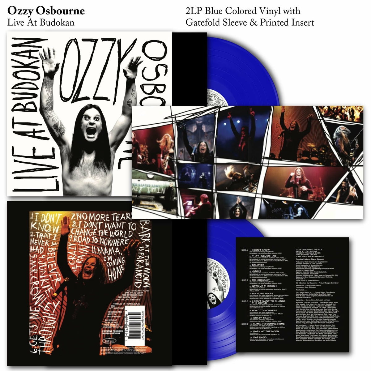 Ozzy Osbourne - Live At Budokan Vinyl Record