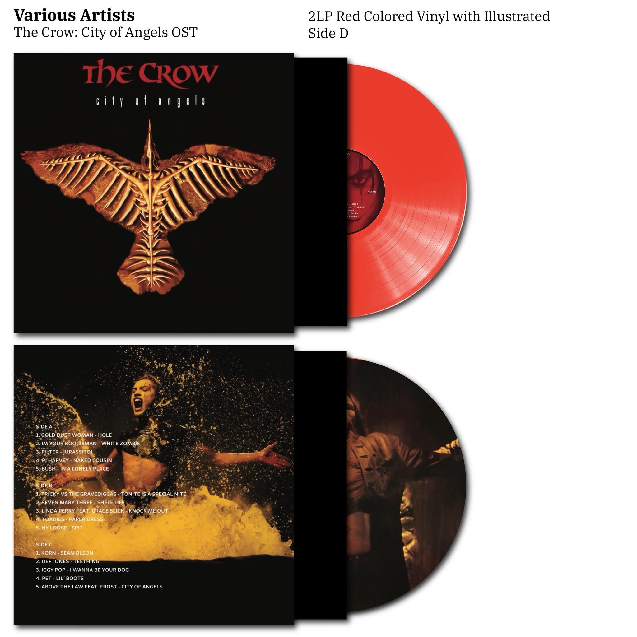 The Crow: City of Angels Soundtrack Vinyl