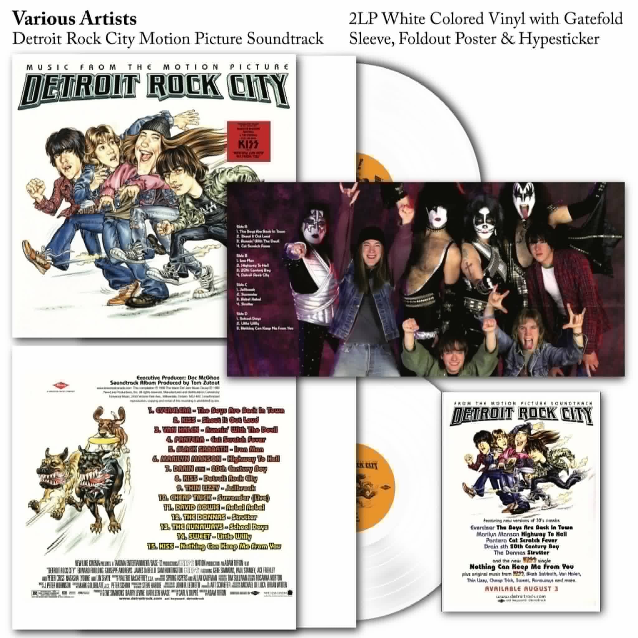 Detroit Rock City Motion Picture Soundtrack Vinyl