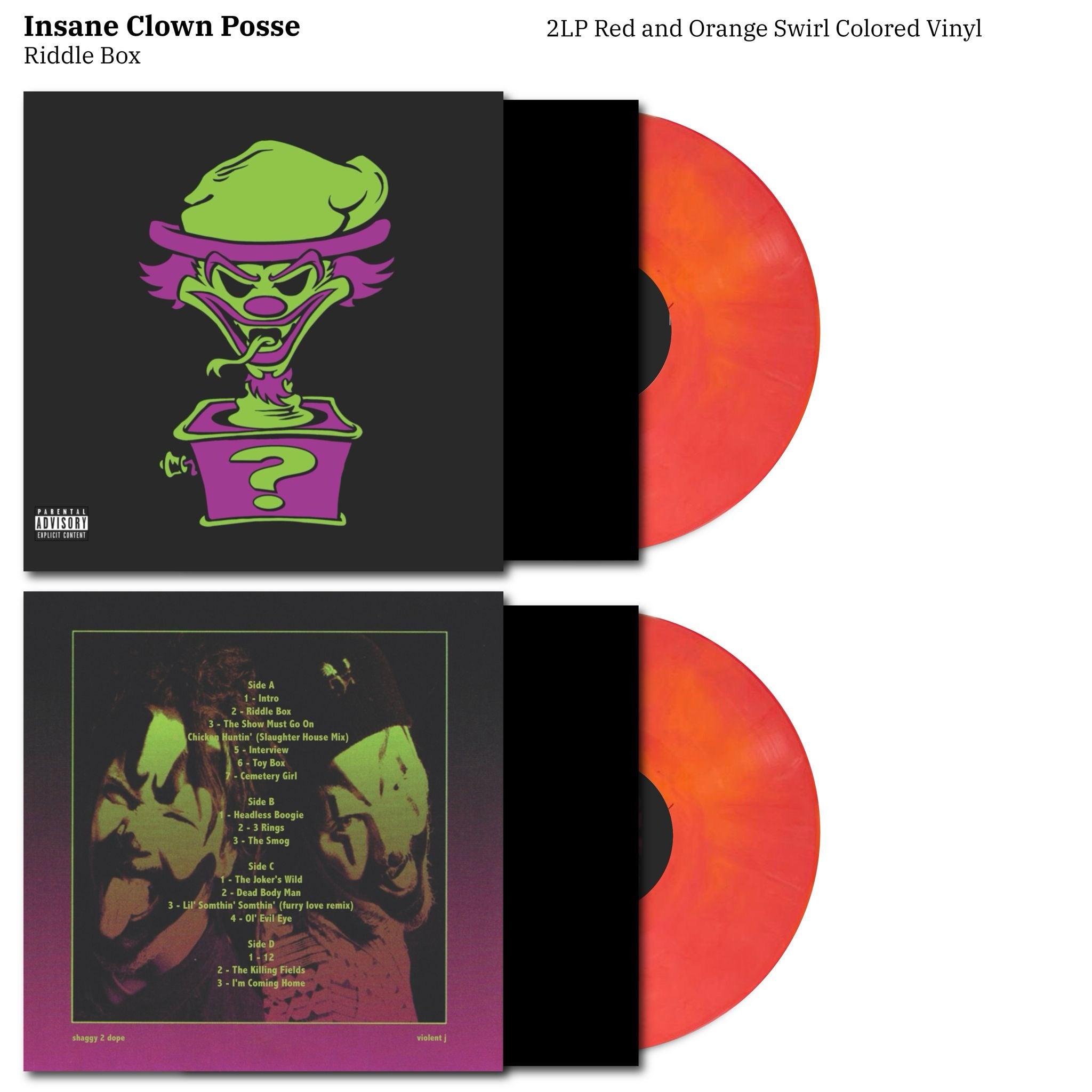 Insane Clown Posse – Riddle Box Vinyl