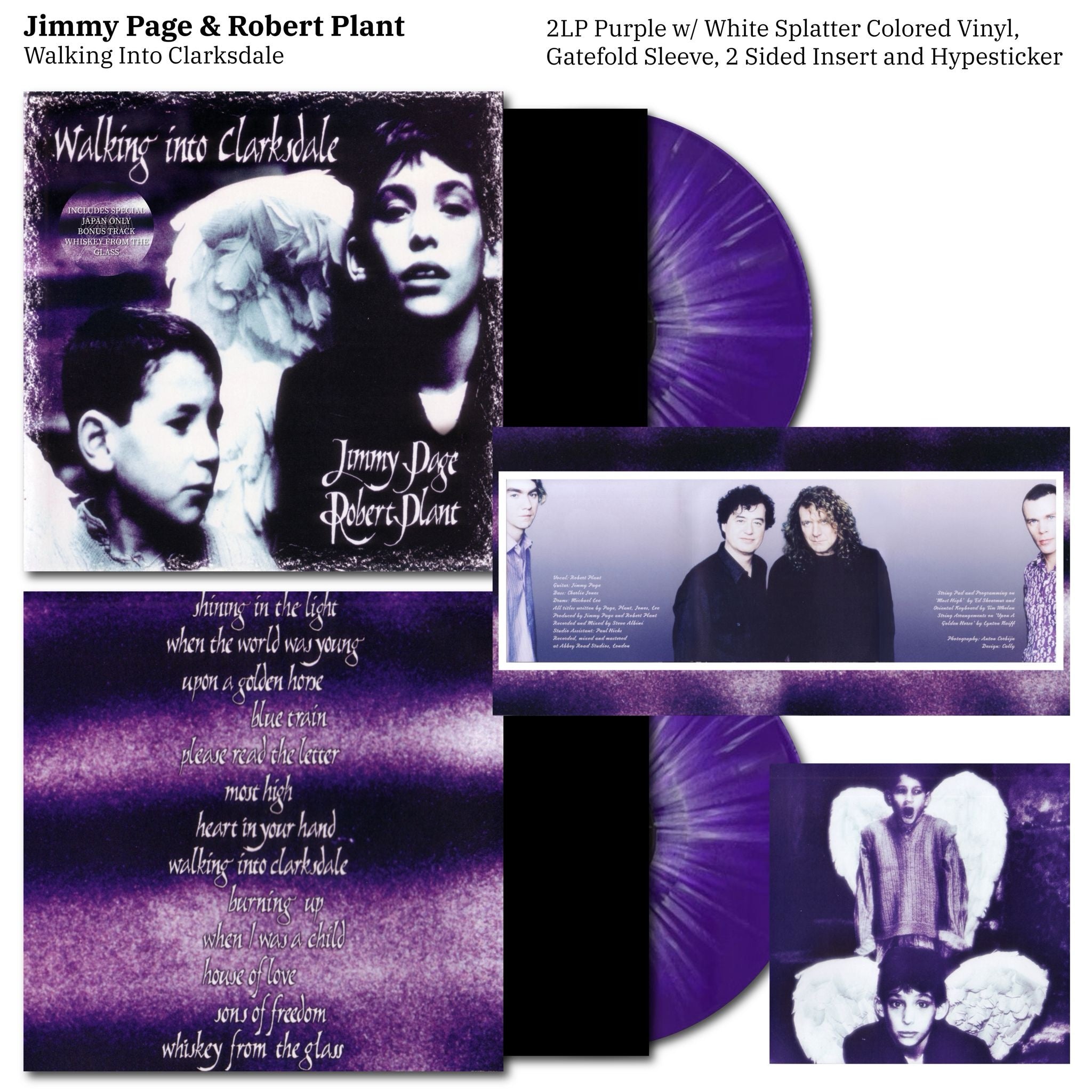 Jimmy Page, Robert Plant – Walking into Clarksdale Vinyl