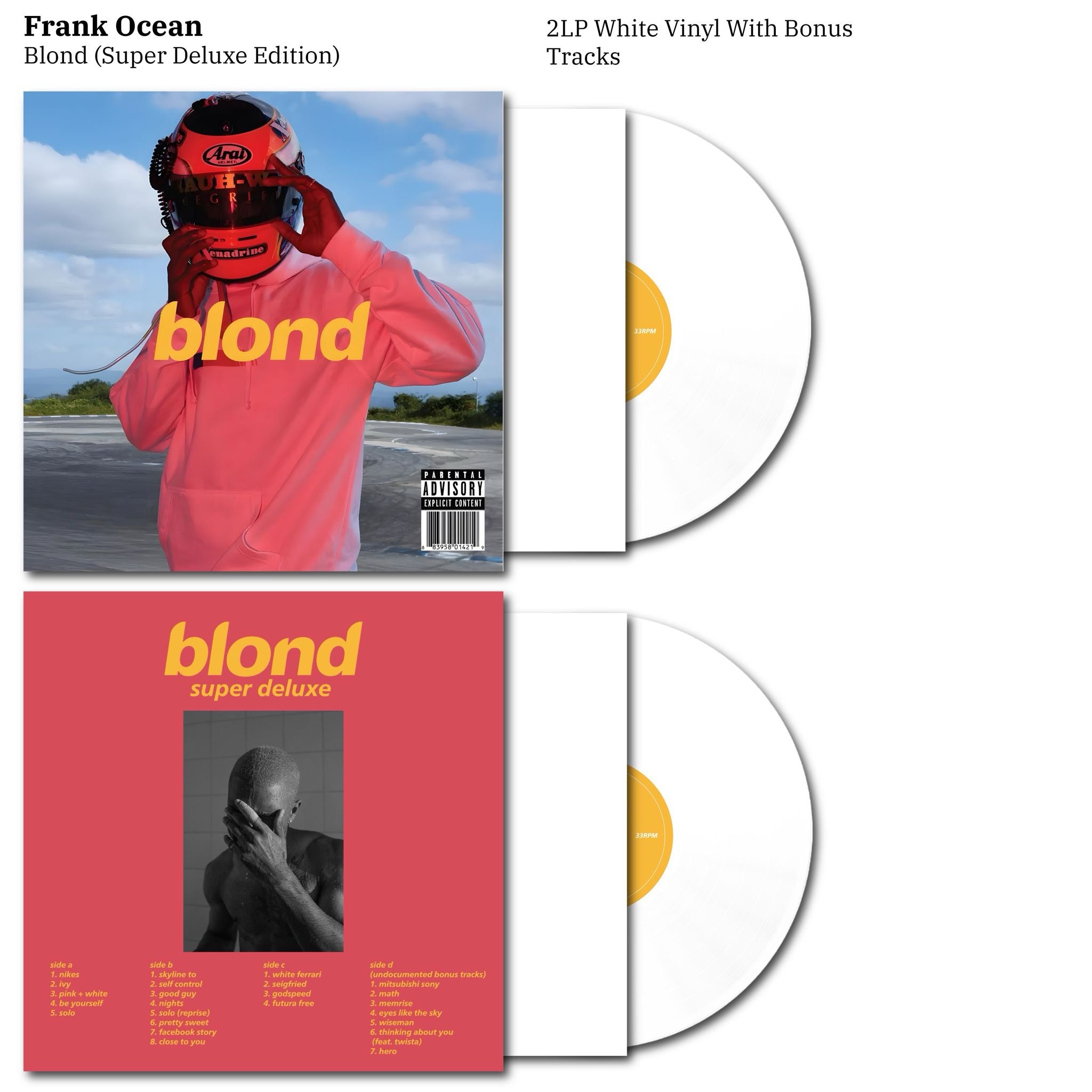 Frank Ocean – Blond (Super Deluxe Edition) Vinyl