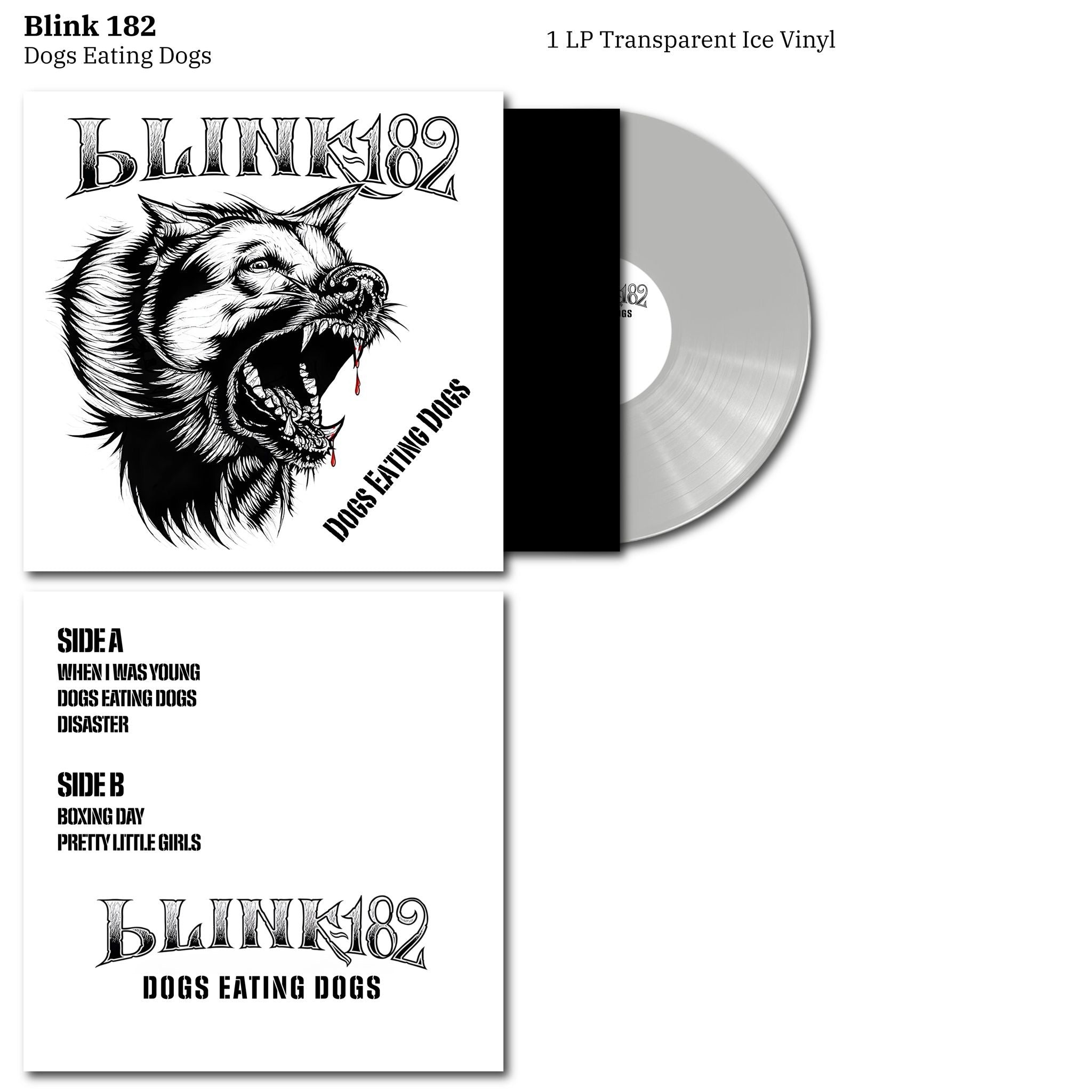 Blink 182 - Dogs Eating Dogs Vinyl