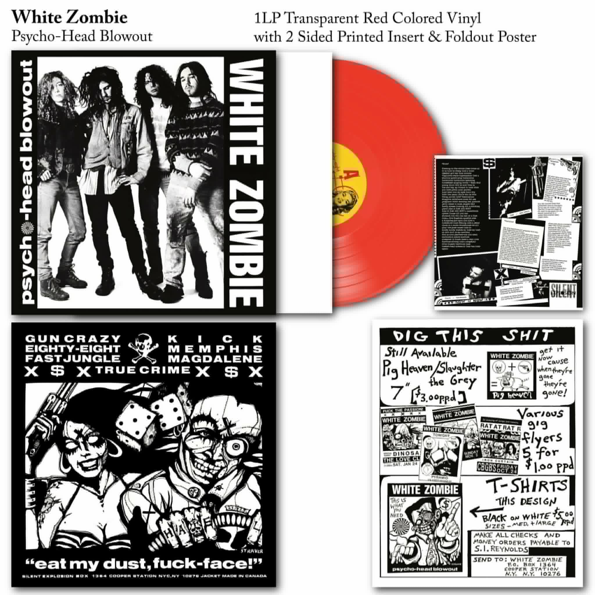 White Zombie - Psycho-Head Blowout Vinyl