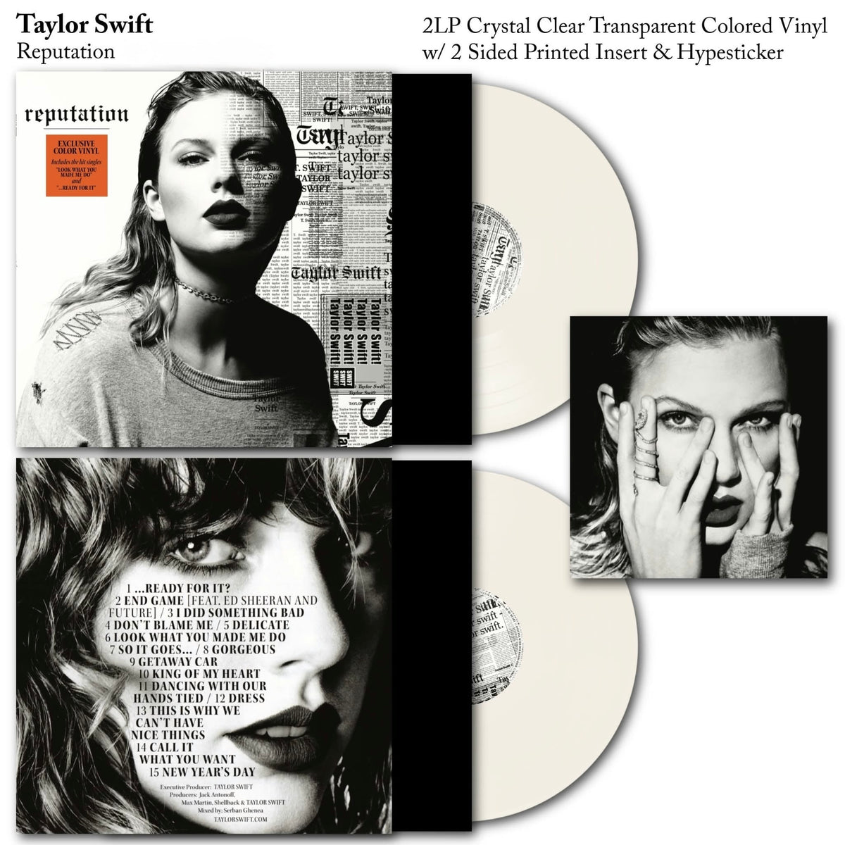Taylor Swift - Reputation Vinyl Record