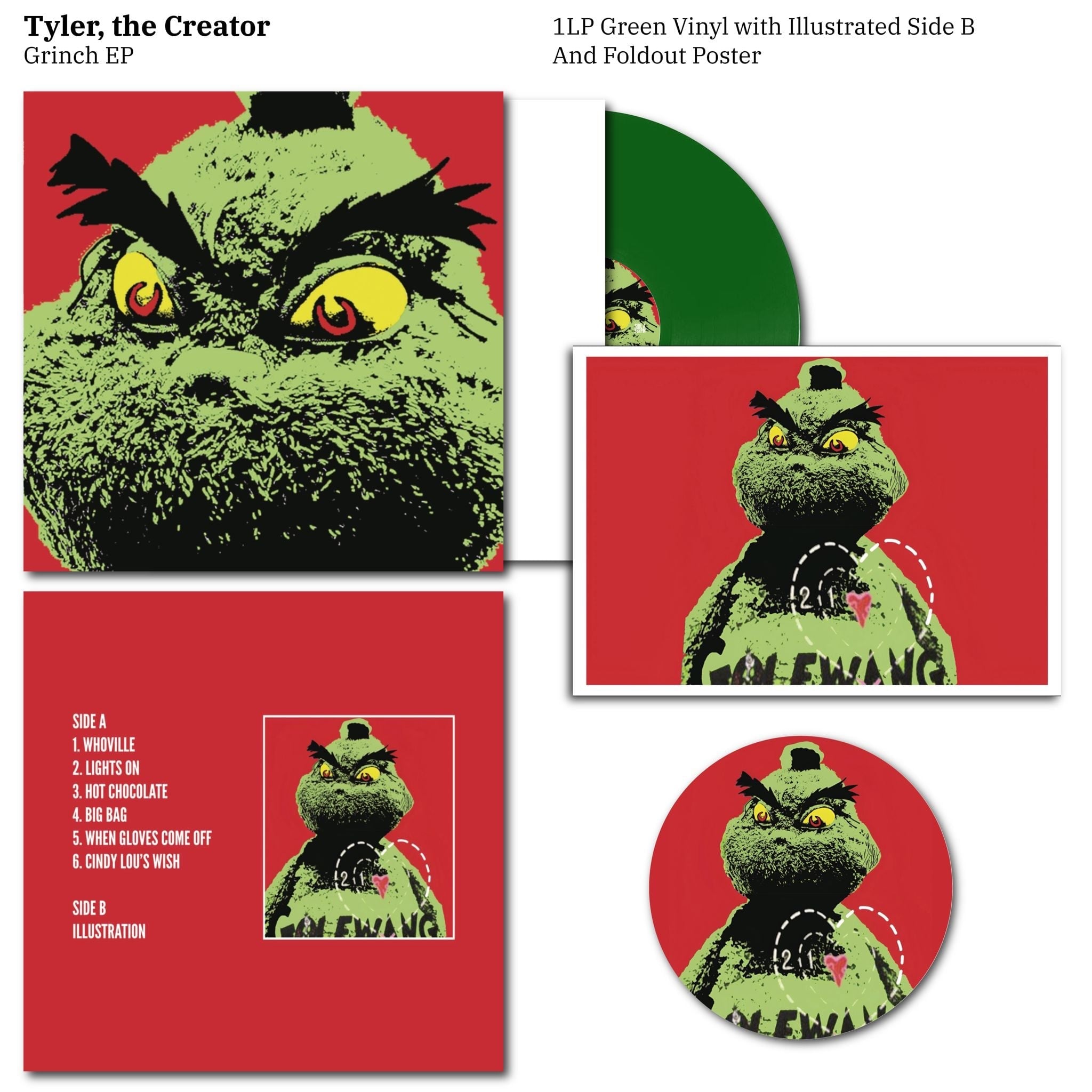 Tyler the Creator - Grinch EP Vinyl