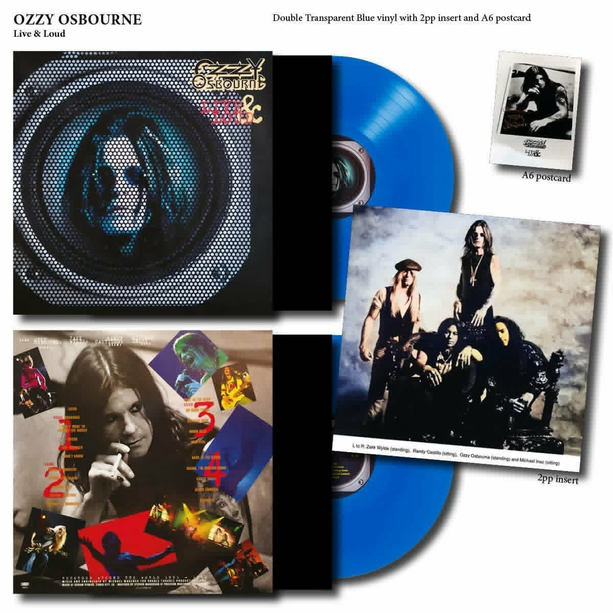 Ozzy Osbourne - Live And Loud Vinyl