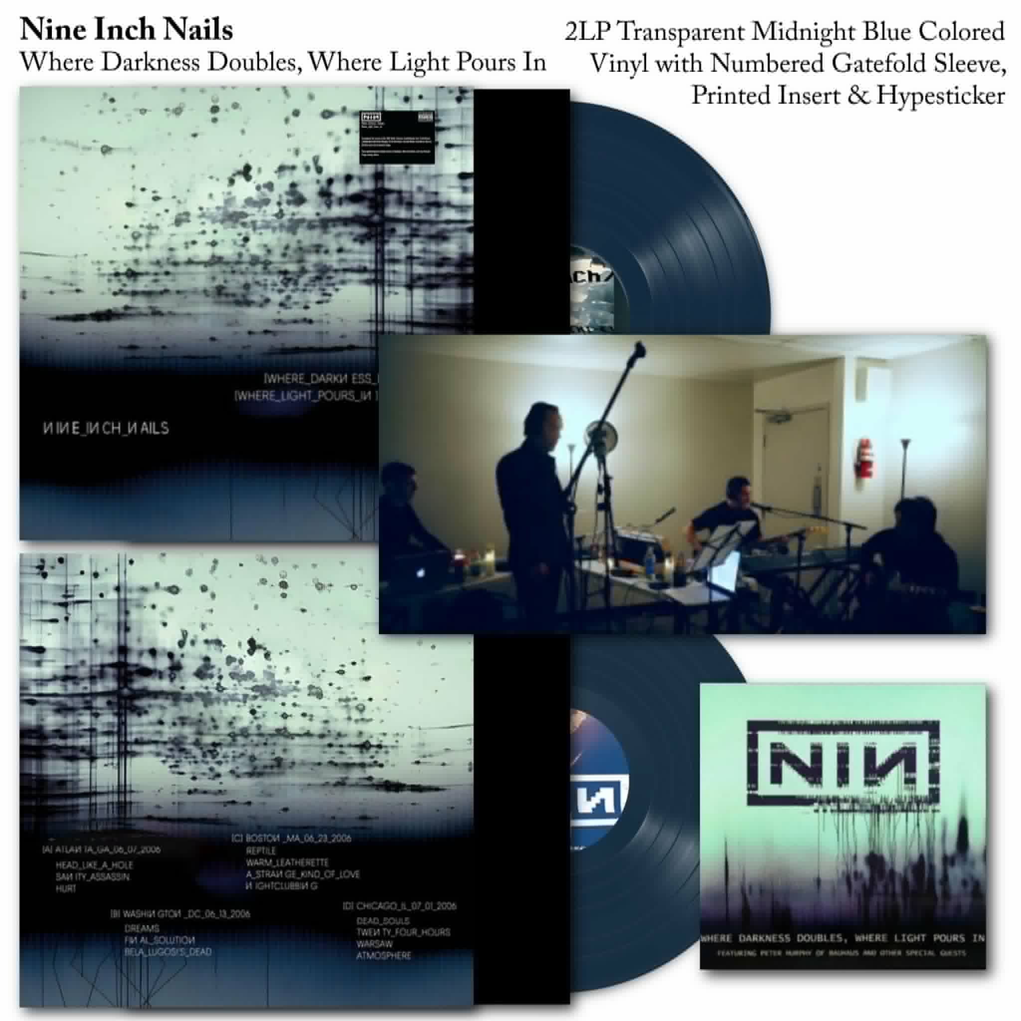 Nine Inch Nails - Where Darkness Doubles, Where Light Pours In Vinyl