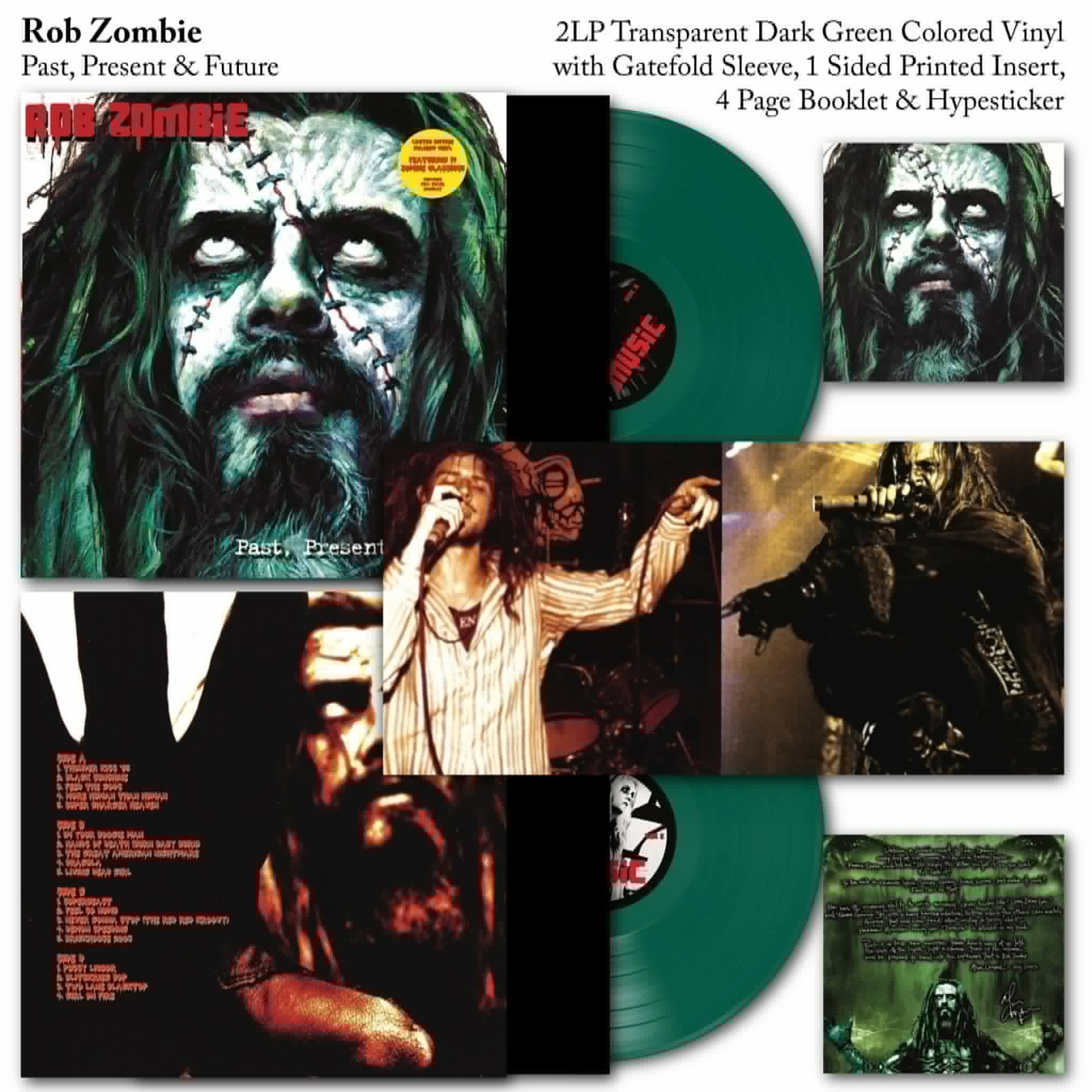 Rob Zombie - Past, Present & Future Vinyl