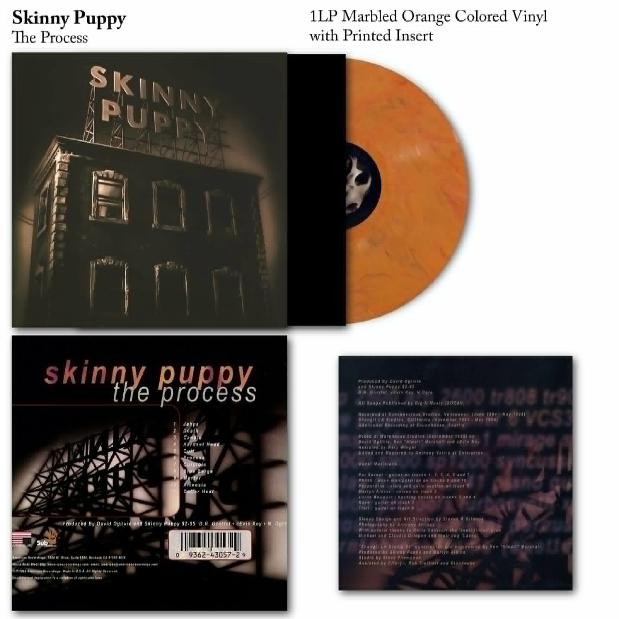 Skinny Puppy - The Process Vinyl