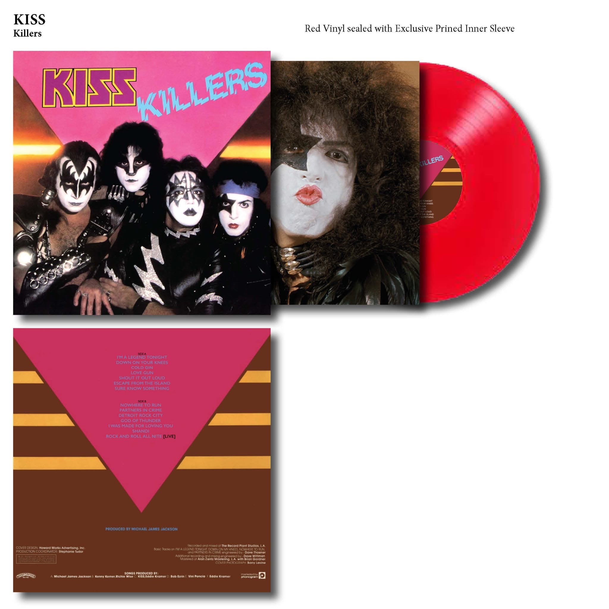 KISS - Killers Vinyl