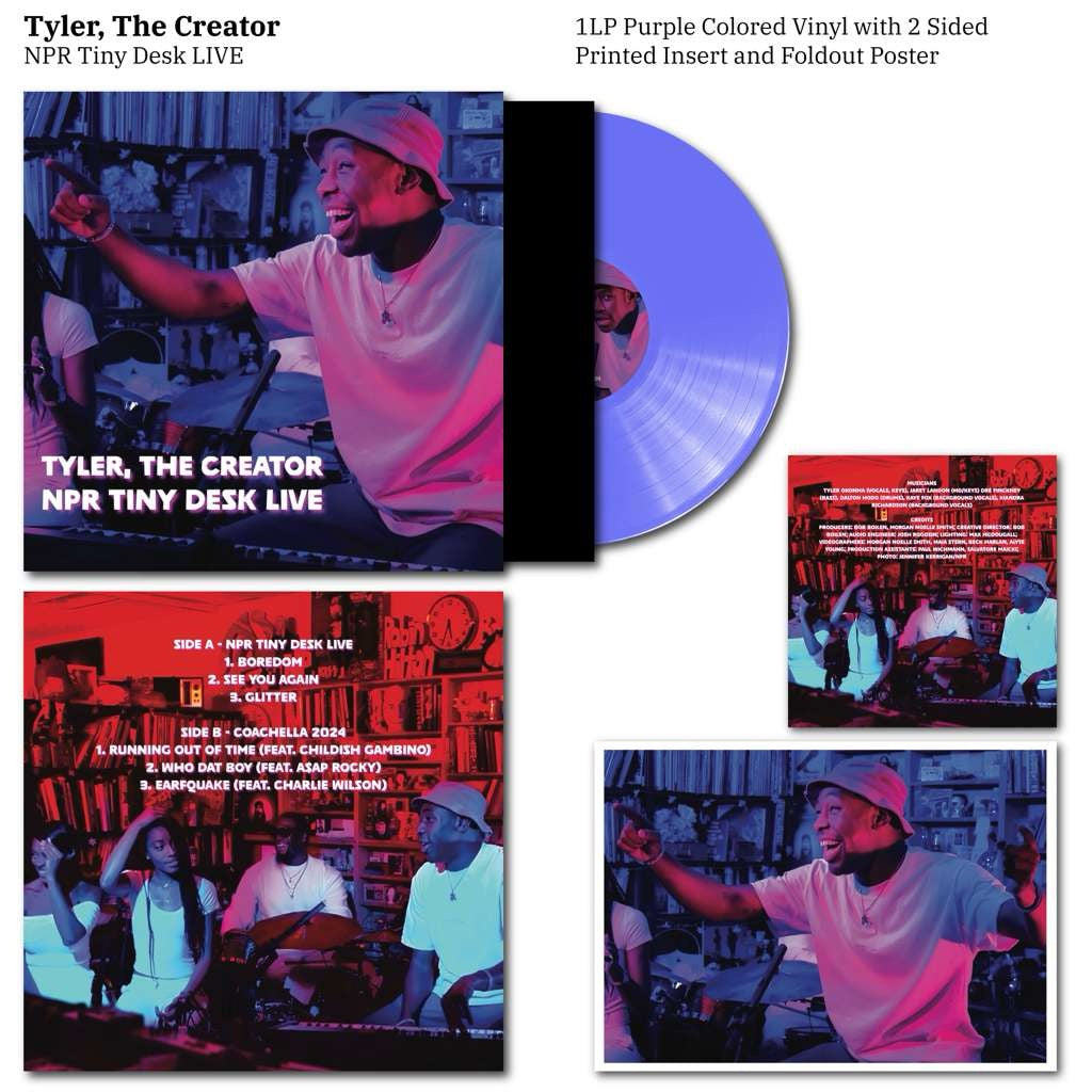 Tyler The Creator - NPR Tiny Desk Live Vinyl