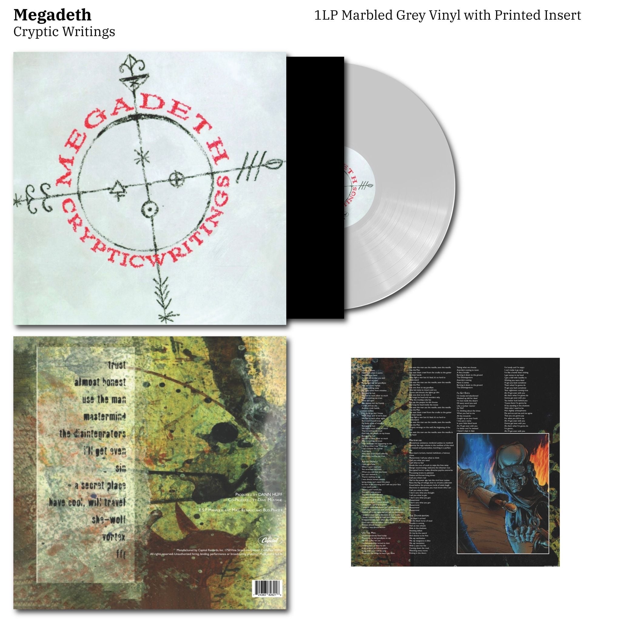 Megadeth - Cryptic Writings Vinyl