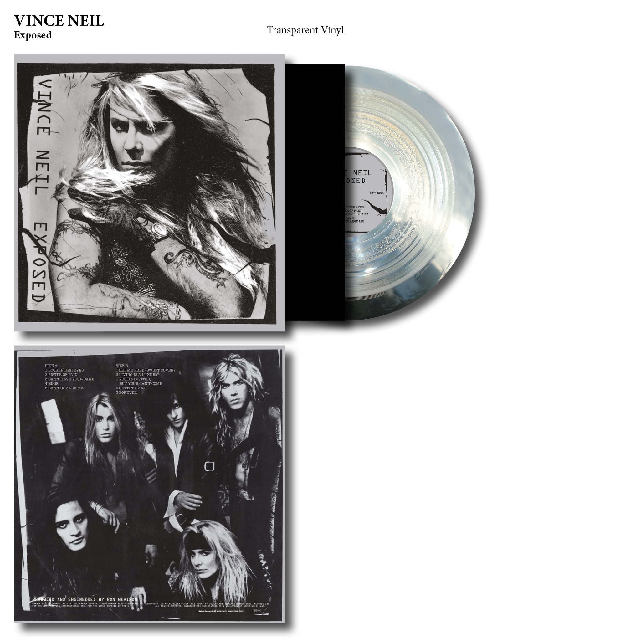 Vince Neil - Exposed Vinyl