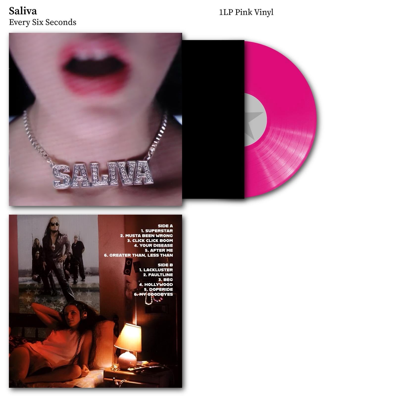 Saliva - Every Six Seconds Vinyl