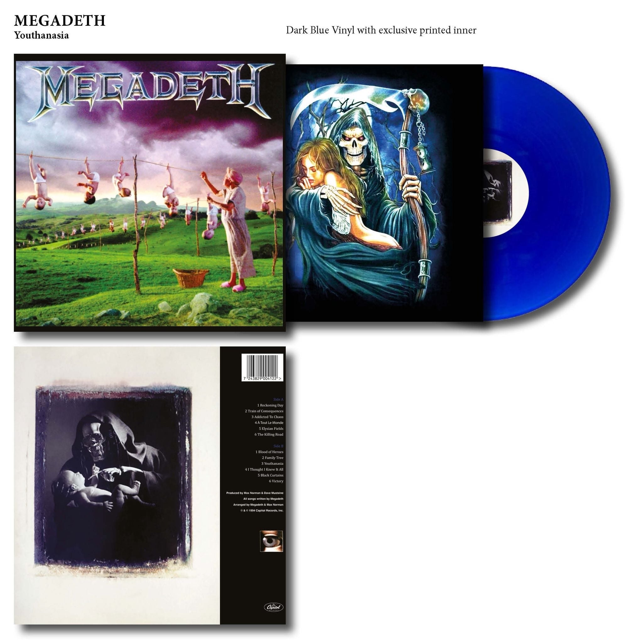 Megadeth - Youthanasia Vinyl