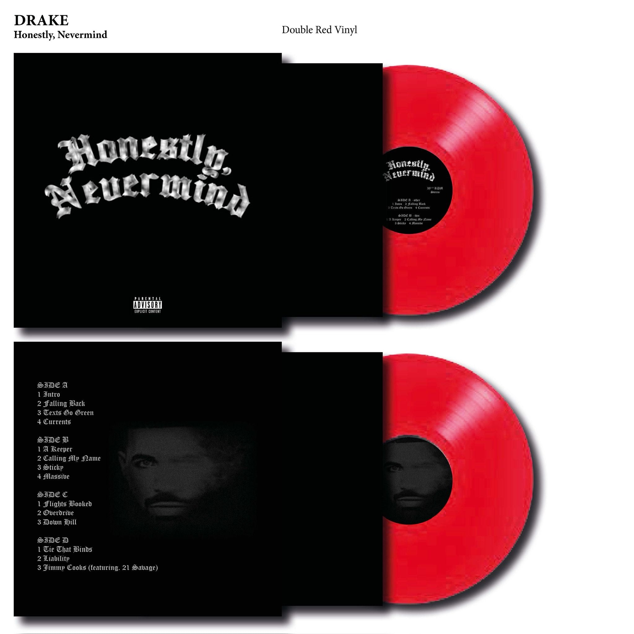 Drake - Honestly, Nevermind Vinyl
