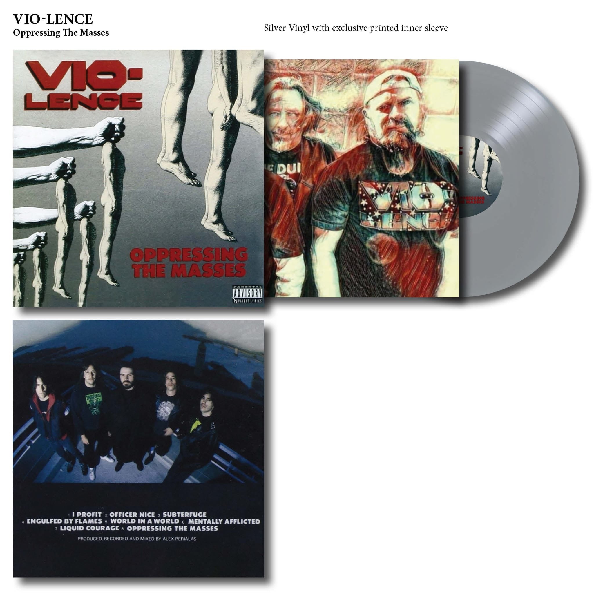 Violence - Oppressing The Masses Vinyl