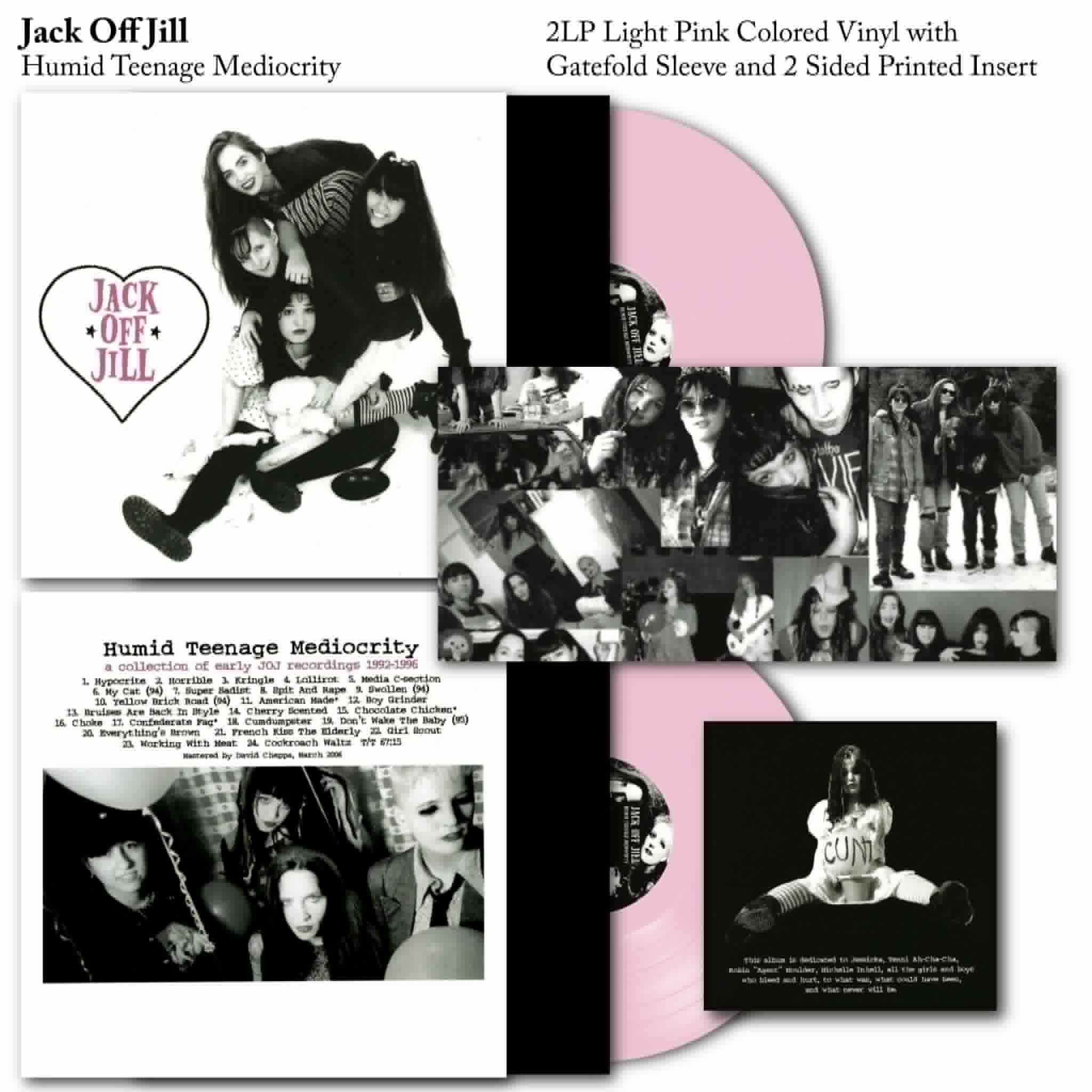 Jack Off Jill - Humid Teenage Mediocrity Vinyl