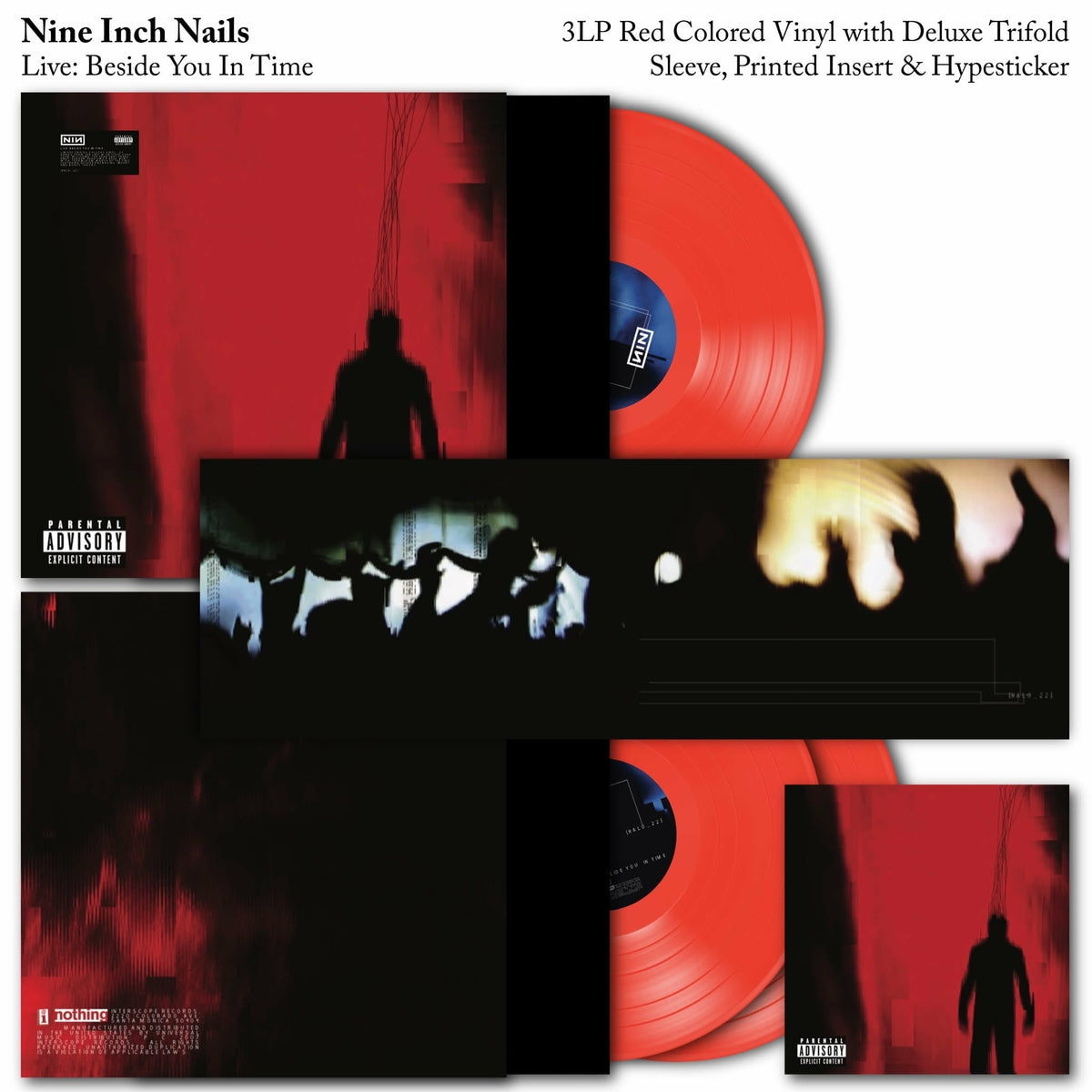 Nine Inch Nails - Live Beside You In Time Vinyl Record
