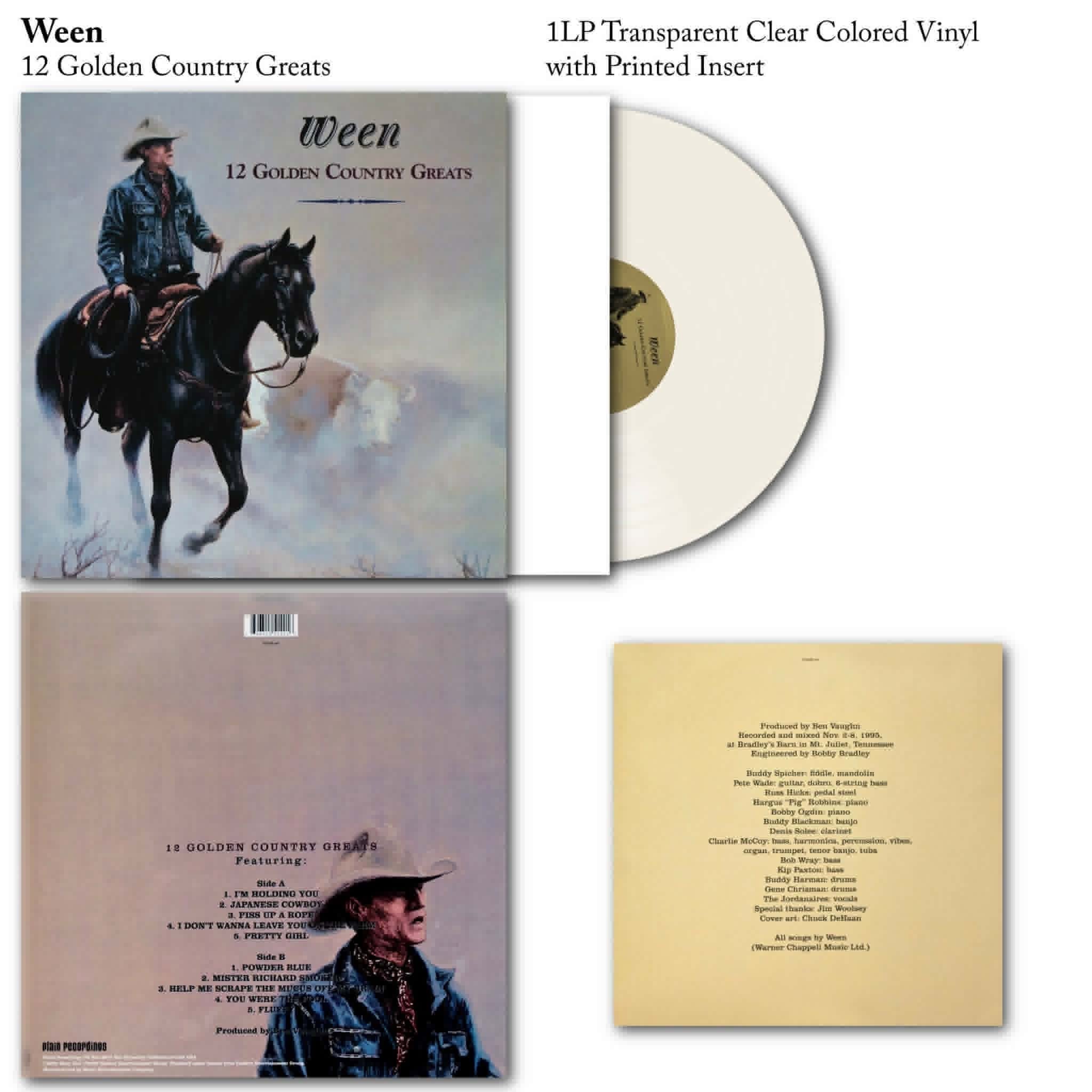 Ween - 12 Golden Country Greats Vinyl