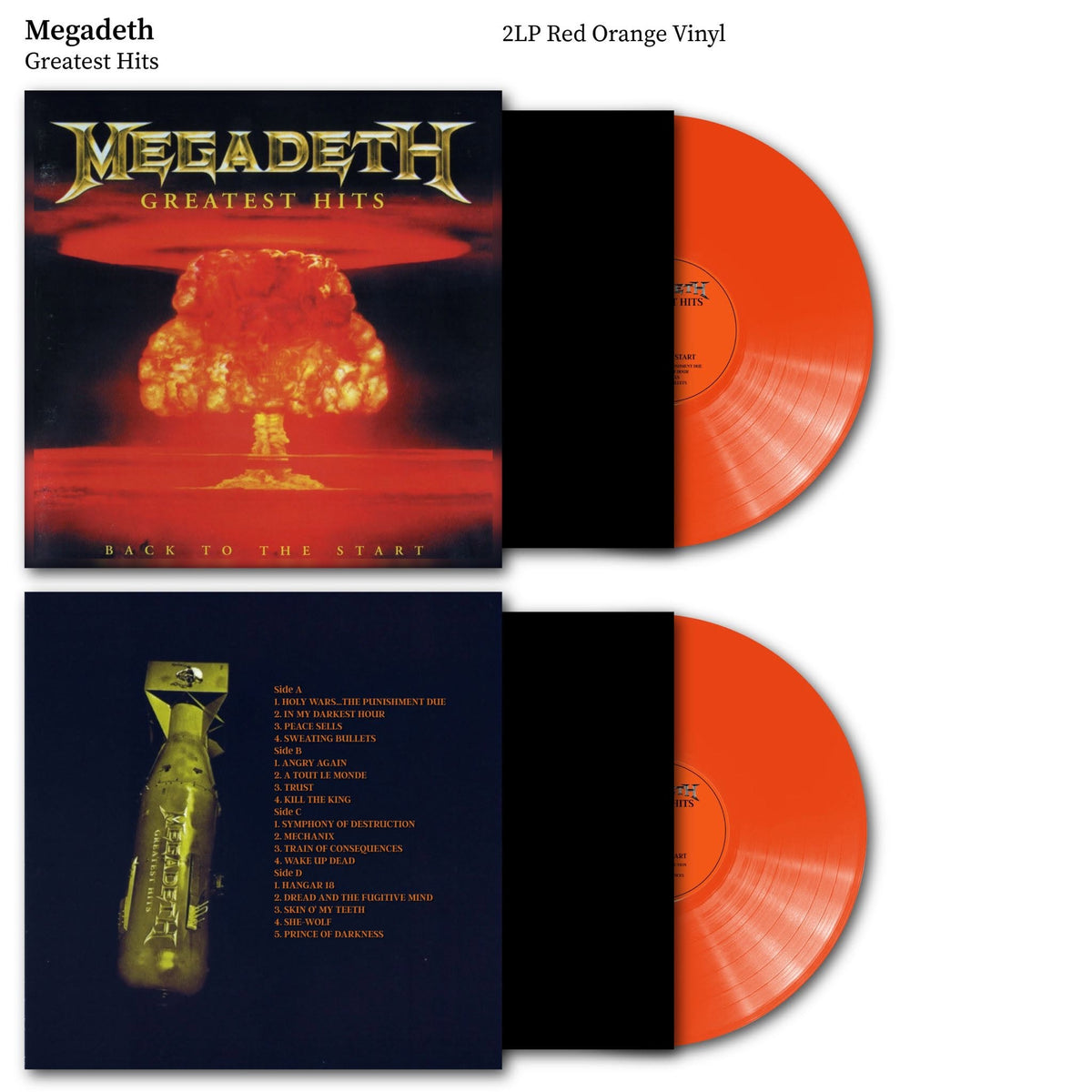 Megadeth - Greatest Hits Vinyl